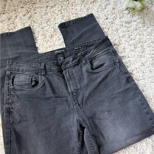Kenneth Cole Dark Gray Men’s Relaxed Jeans